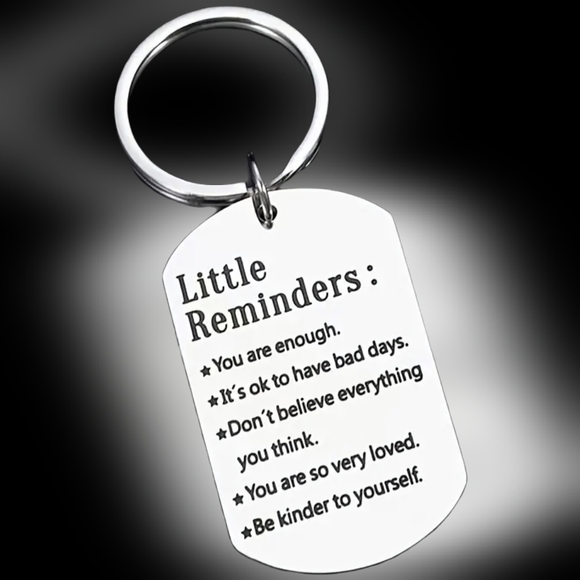 Accessories - Inspirational, Positive Key Chain Little Reminders NWOT